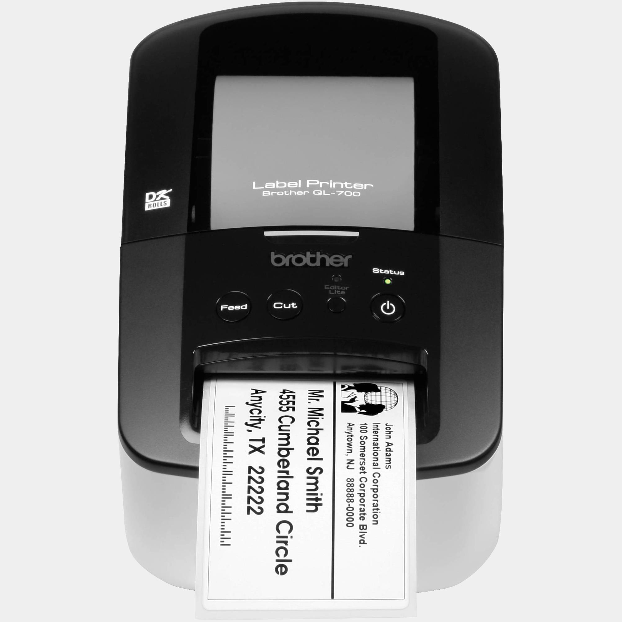 Impresora Etiquetas Brother Ql-700 62mm/68epm/usb
