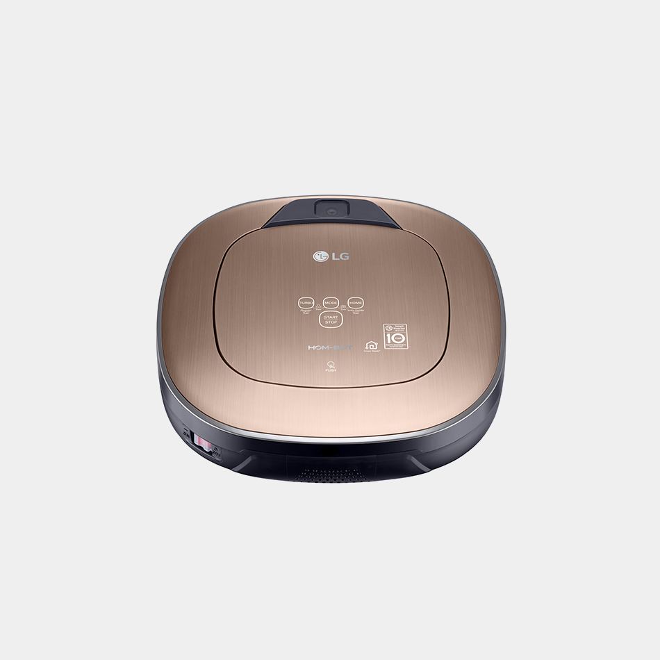 LG Vr9627pg aspirador robot Squareturbo dorado con Wifi