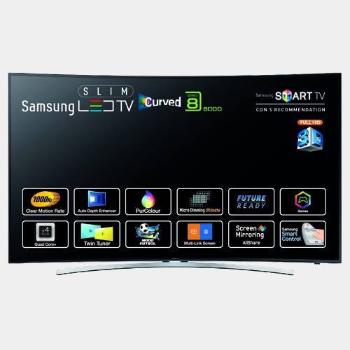 Televisor curvo Samsung UE65H8000 3D Quad Stv 1000hz