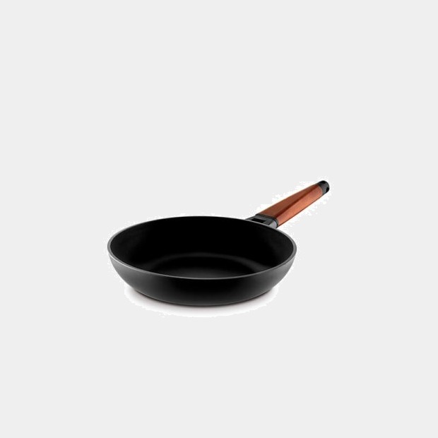 Castey Madera 22cm sarten induccion Mango Desmontable