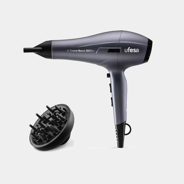 Ufesa Xthreme Boost secador de pelo de 2600w Dif.aceite Argan
