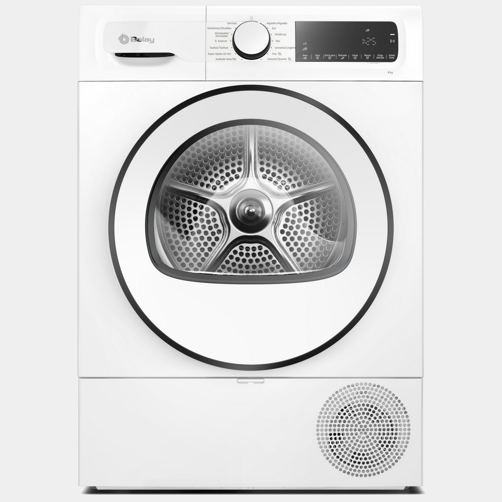 Balay 3sb080be secadora bomba de calor 8kg  D