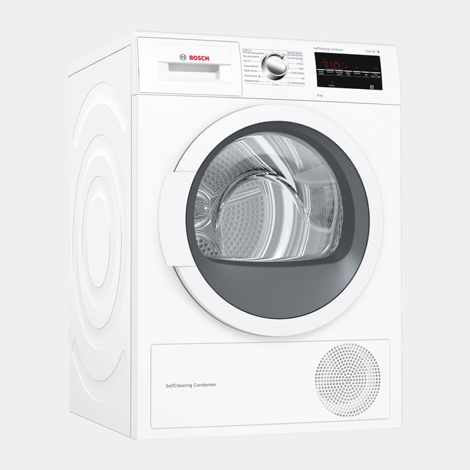 Bosch Wtg87238ee secadora bomba de calor de 8kg con pantalla