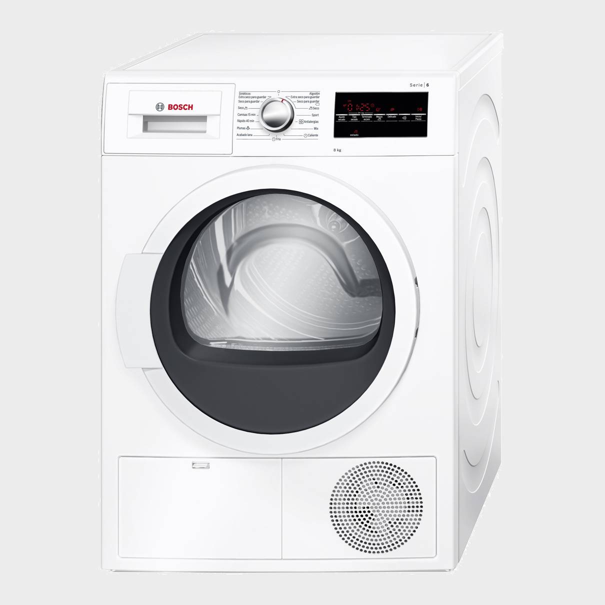 Bosch WTG86260EE secadora condensación de 8kg con pantalla Bosch WTG86260EE secadora condensación de 8kg con pantalla