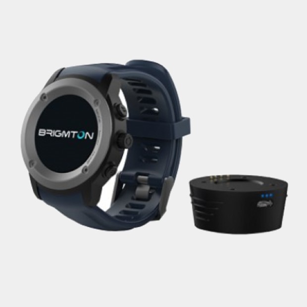 Brigmton Bwatch100gps smartwach Bluetooth Azul