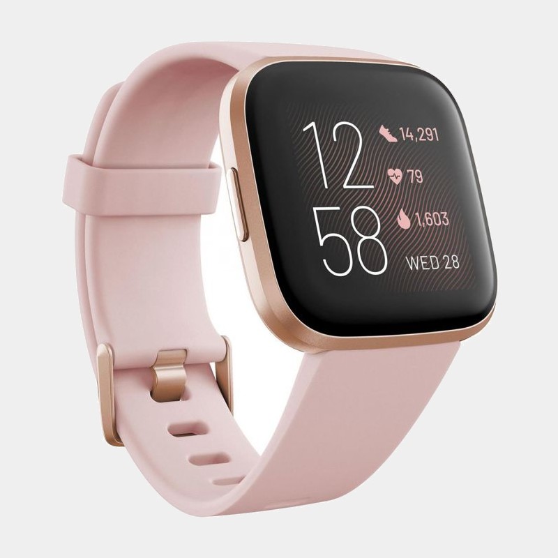 Fitbit Versa 2 Petal/co. Smartwatch Rose Aluminio