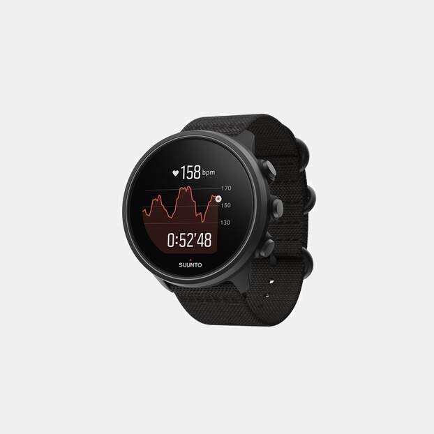 Suunto 9 Baro Charcoal Black Titan 50mm smartwatch