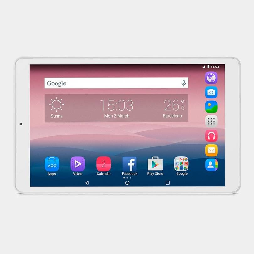 Tablet Alcatel Pixi 3 10,1 1280 Quad 8079 Blanca