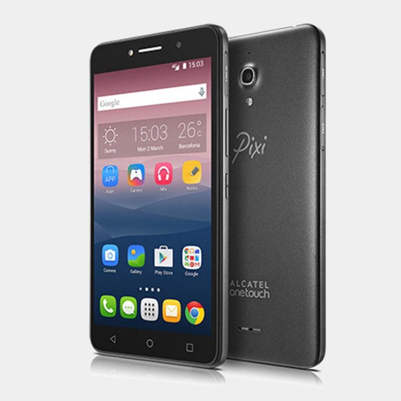 Alcatel Pixi 4 negro de 7  con 1Gb 8gb Wifi