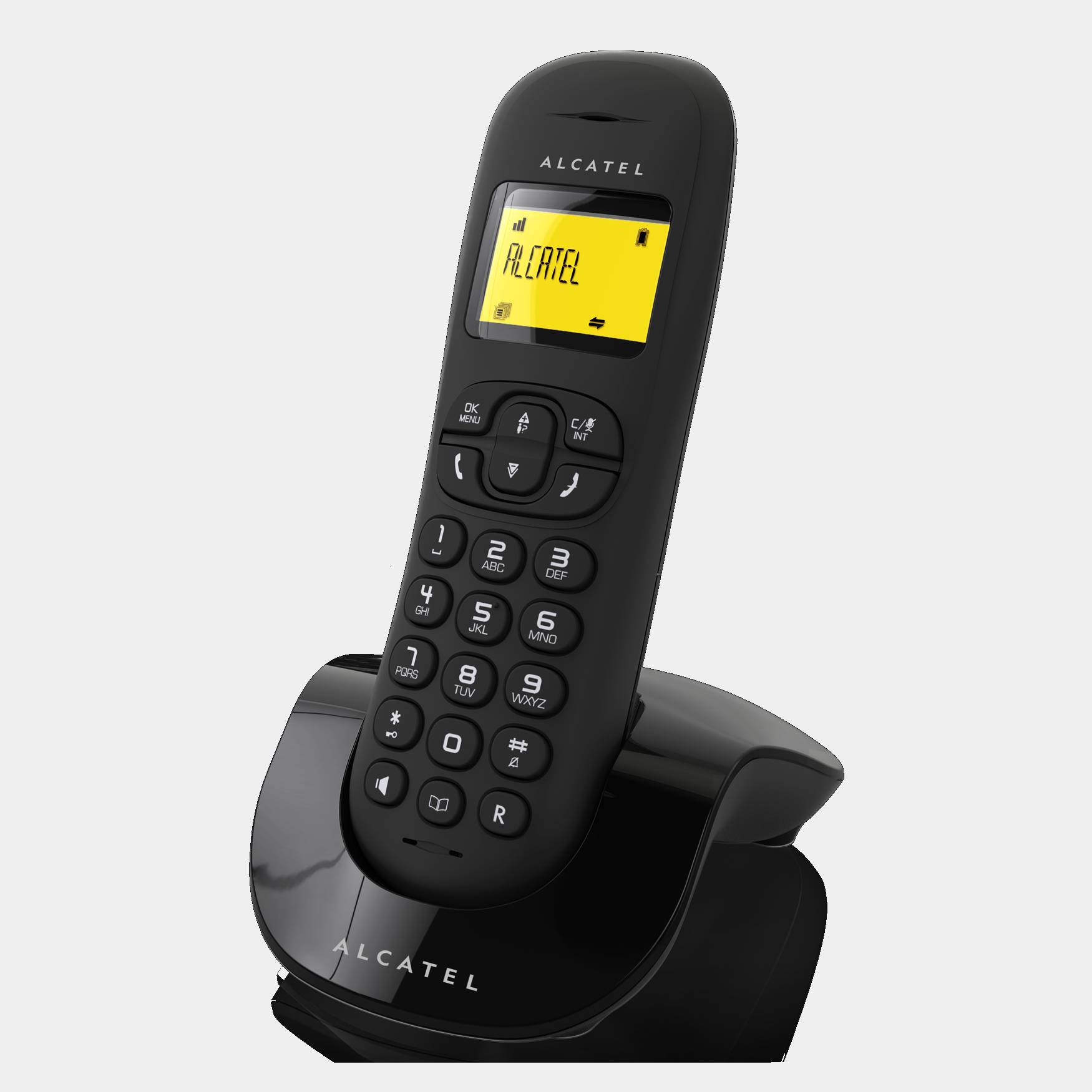 Telefono inalambrico Alcatel C-250 negro manos libres