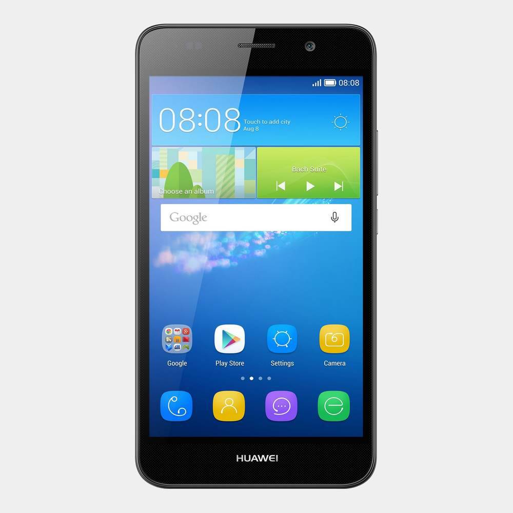 Teléfono Huawei Y6 negro Quad Core 8 mpx
