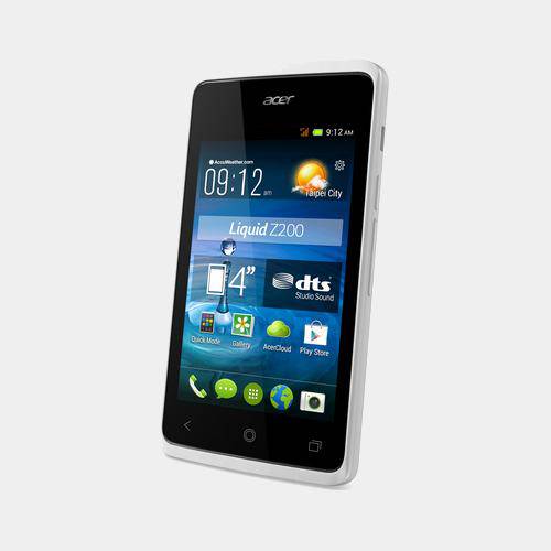 Telefono libre Acer Liquid Z200 blanco android 4.4 de 4''