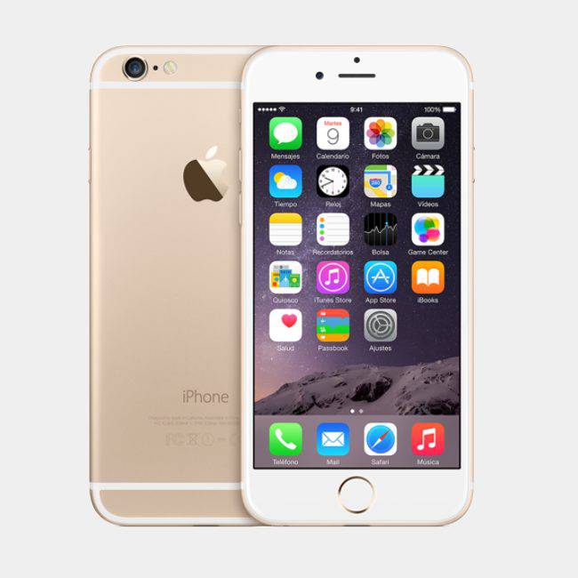 Telefono Libre Apple Iphone 6 Oro Uk 16 Gb