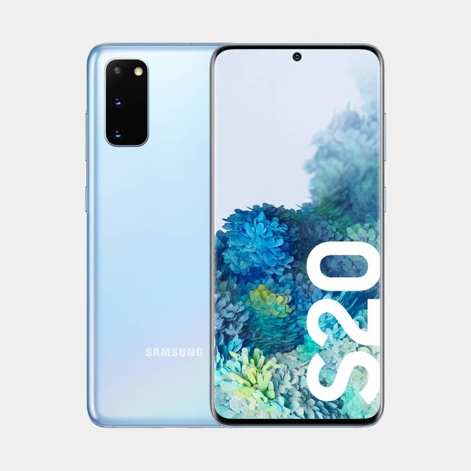 Samsung S20 azul telefono 4G con 8Gb 128Gb
