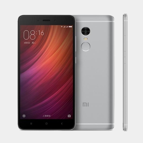 Xiaomi Redmi Note 4 gris telefono móvil 4Gb 64Gb