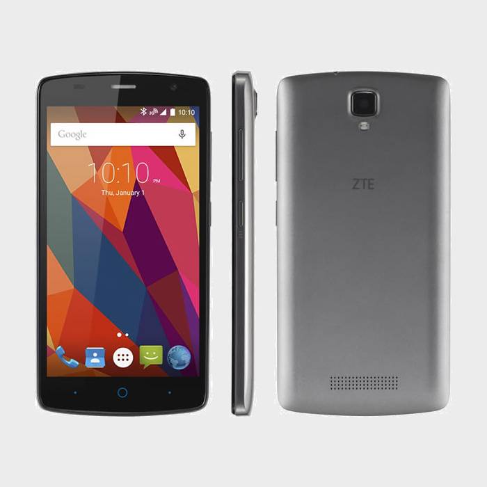 Teléfono ZTE Blade L5 Gris  dual core 8Gb
