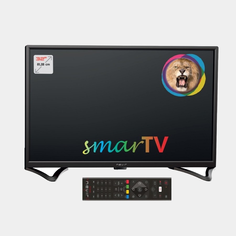 Nevir NVR-8050-32RD2S-SMA-A negro televisor HD Smart Android