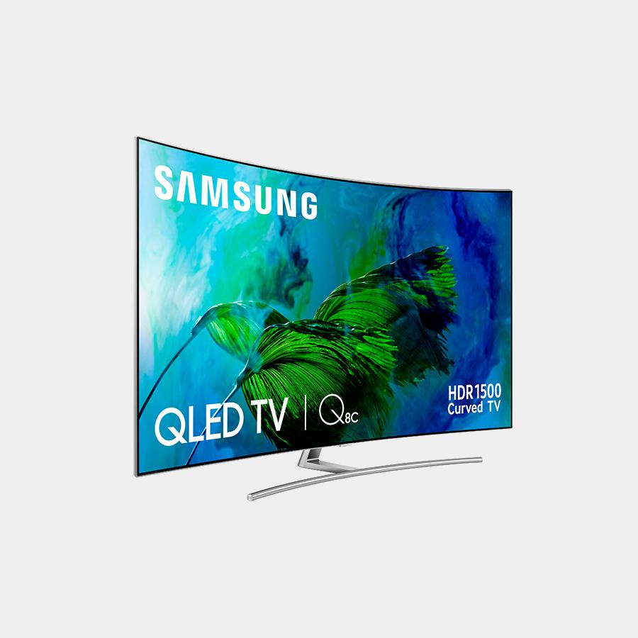 Samsung Qe65q8c televisor curvo QLED 4K HDR1500 PQI3200