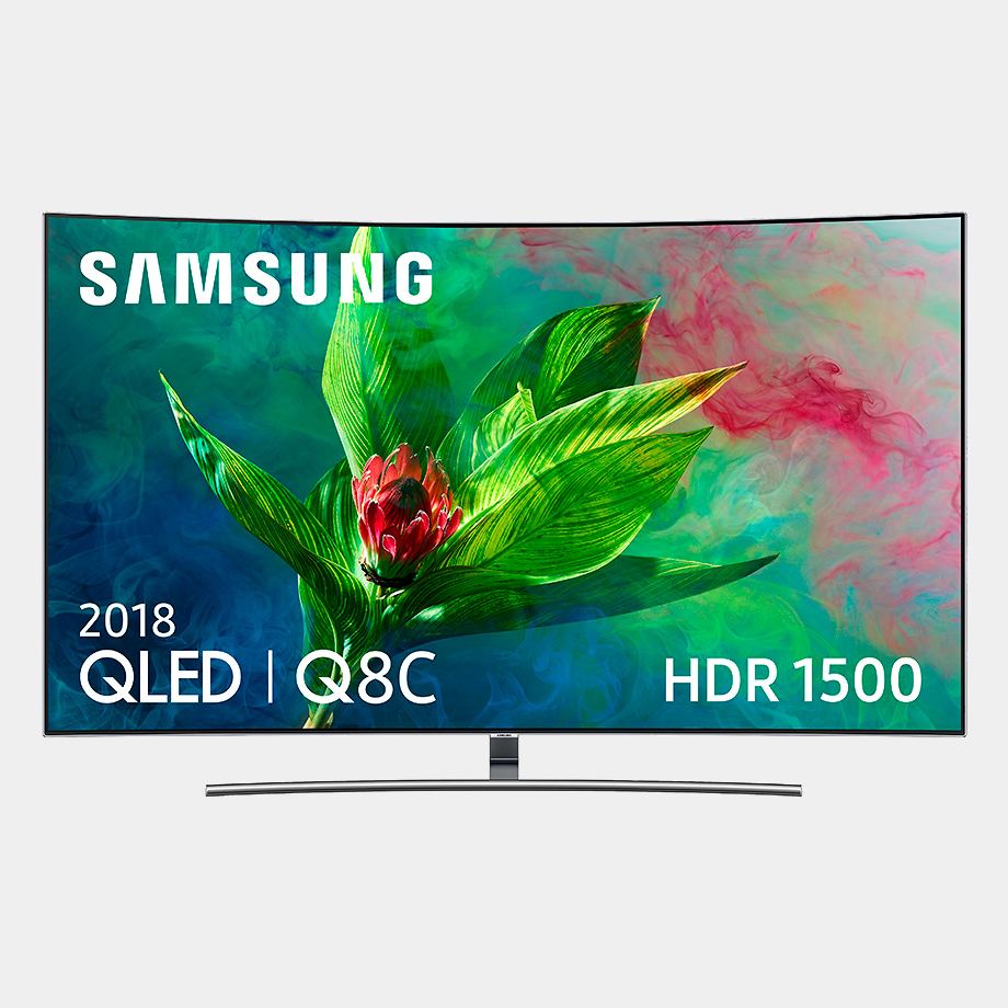 Samsung Qe65q8cn televisor QLED curvo 4K HDR
