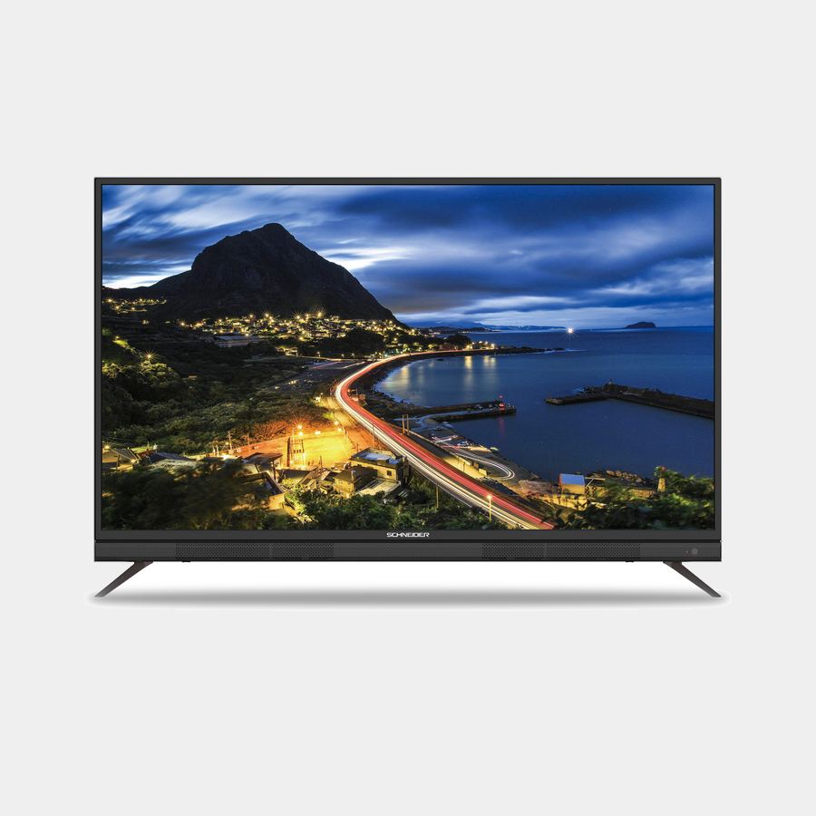 Schneider 43su702k televisor 4K Smart con Barra de Sonido