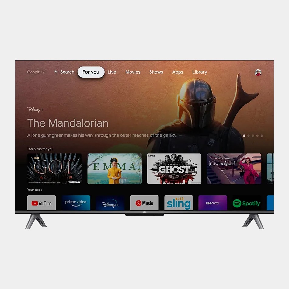 TCL 43c649 televisor QLED 4K GoogleTV Game Master
