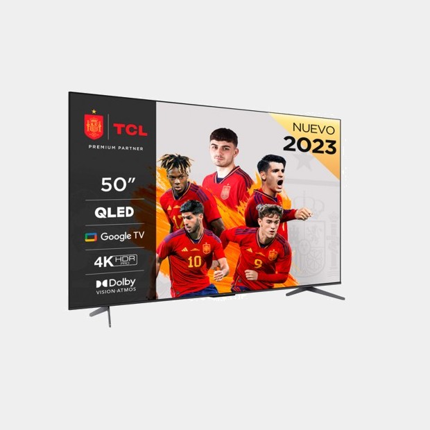 TCL 50C649 - Televisión 50 Pulgadas - QLED 4K - AMD FreeSync