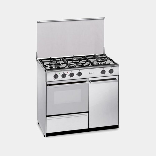 Meireles E921x cocina gas butano 4 fuegos 88x55 Inox