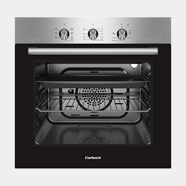 Corbero Cchs200mfx horno multifuncion cristal Negro/inox