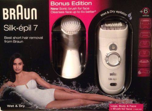 Braun 7-569wd Wet & Dry+cepillo Exfoliante depiladora