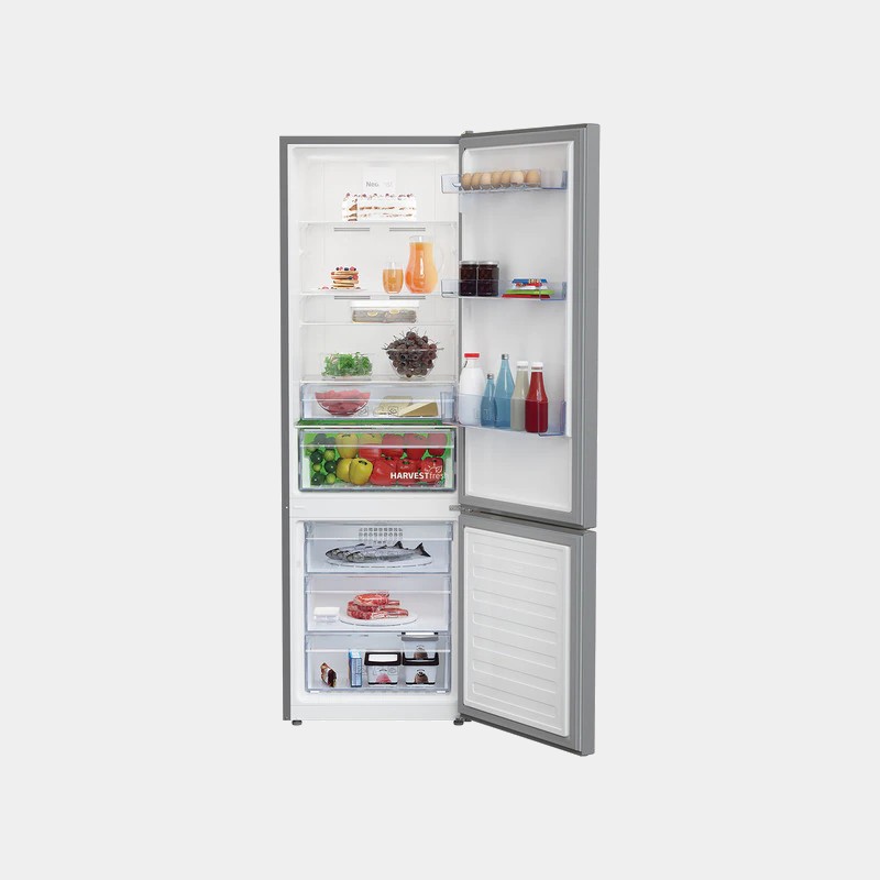 Beko RCNT375E40ZXBN frigorifico combi de 185,2x60 no frost E